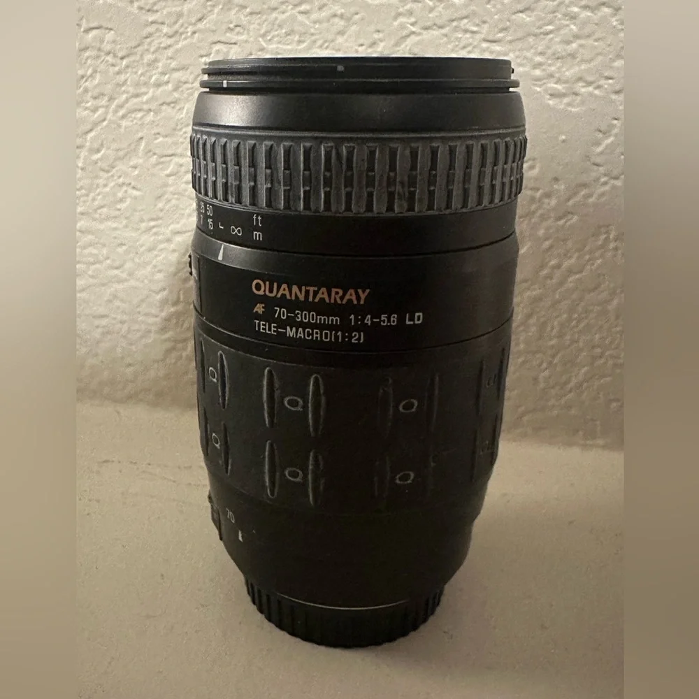 Quantaray AF 70-300MM 1:4-5.6 LD Zoom/Macro Lens Minolta A mount